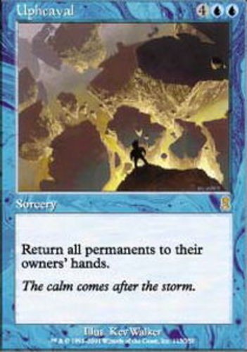 Odyssey Upheaval - Foil x1 Moderate Play, English Magic Mtg M:tG