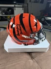Anthony Munoz Signed Cincinnati Bengals Riddell MIDI Speedflex Helmet JSA