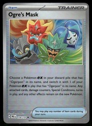 Ogre's Mask 118/131 Prismatic Evolutions Reverse Holo