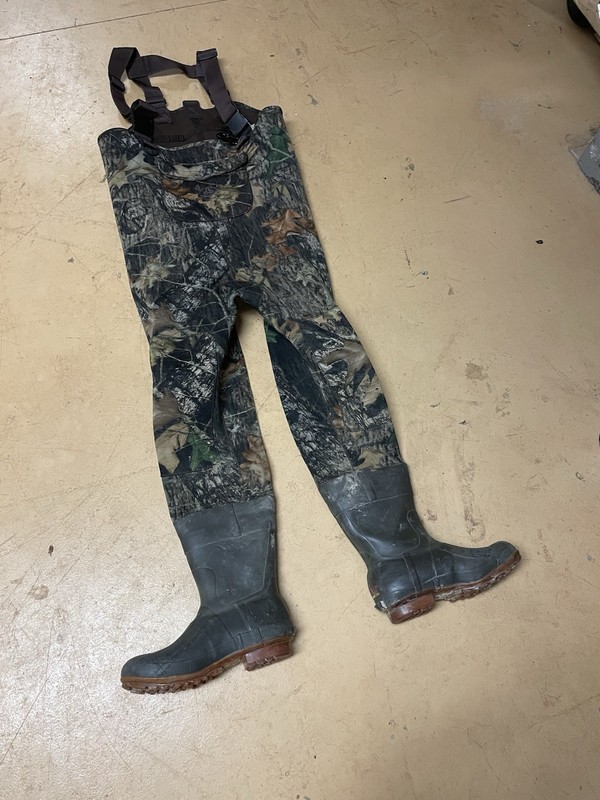 Men’s Neoprene Waders Size 11 Boot Hunting Waterproof