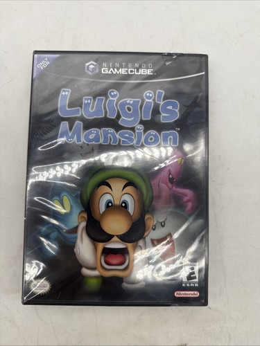 Luigi's Mansion Etiqueta Negra (Nintendo GameCube) Sellado de Fábrica - Nuevo - Imagen 4 de 15