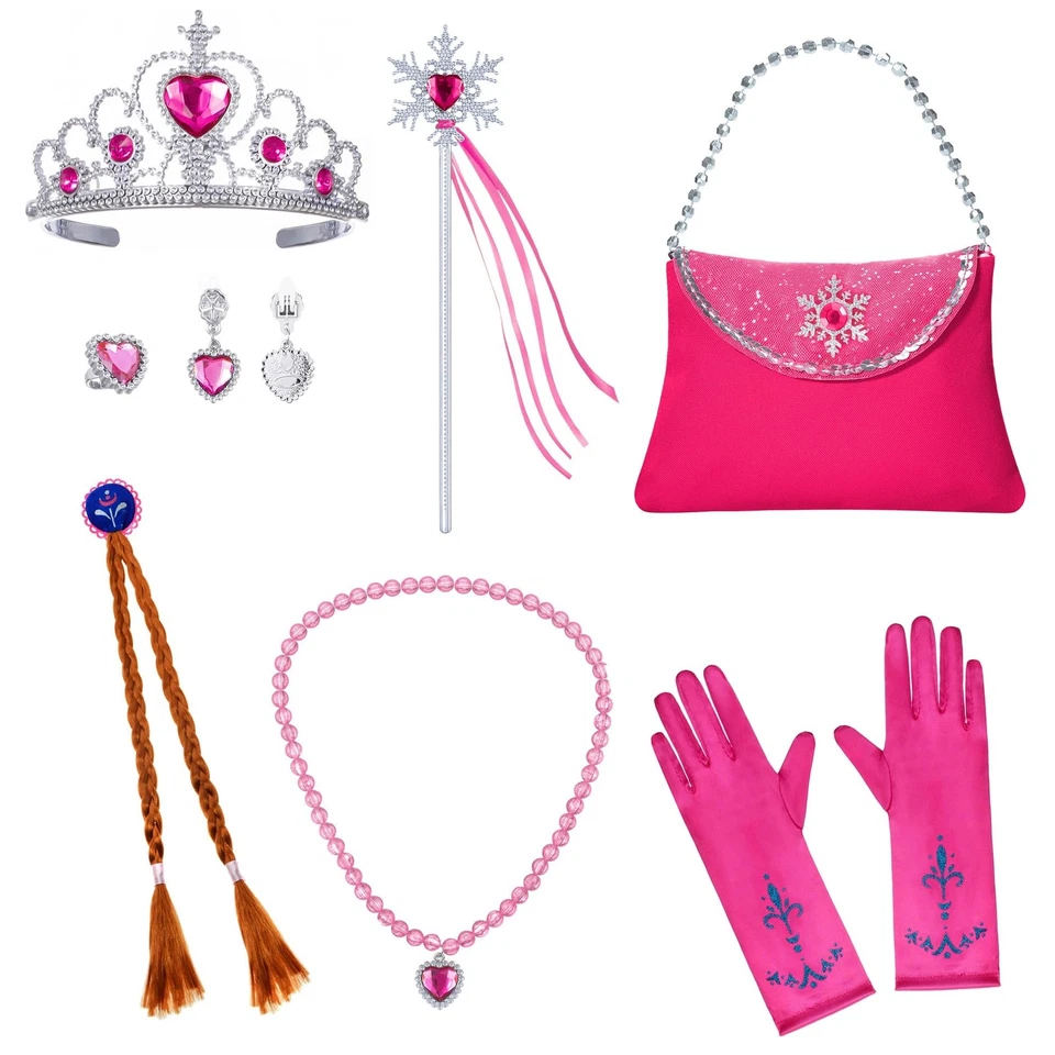 LED 灯公主服装幼儿女孩-生日万圣节 2T 3T — 第 3/4 张图片