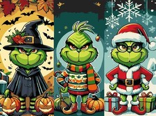 Christmas Paint by Numbers Kit for Adults Beginner,DIY Winter Painting by Num...