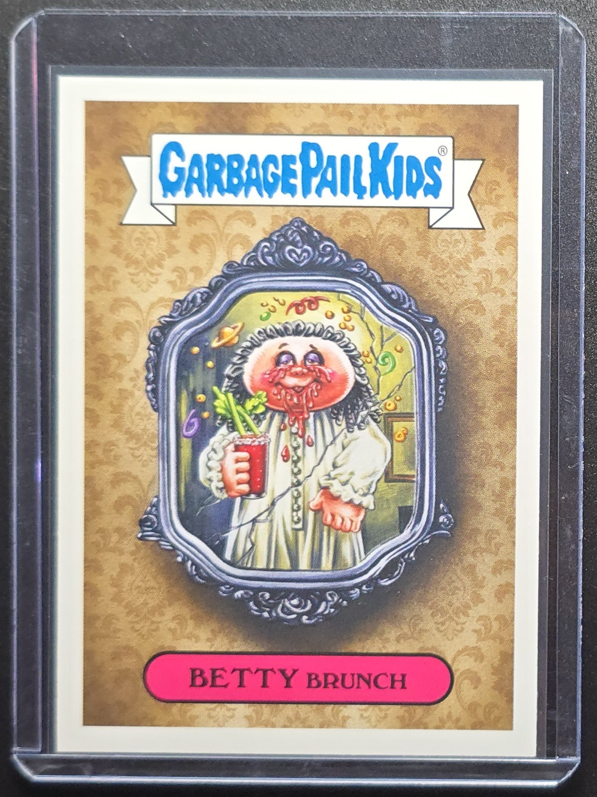 2019 Topps Garbage Pail Kids Revenge of the Horror-ible #5b Betty Brunch front