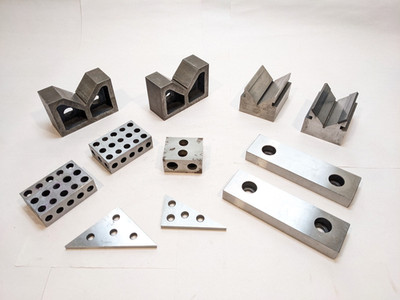 V-Blocks Set of 4 Setup Block 1-2-3 Block Machinist Tools Equipment Tools