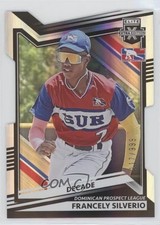 2022 Panini Elite Extra Edition Decade Die-Cut /203 Francely Silverio #188 5n0