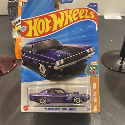 Hot Wheels 2025 HW:  70s vs. 90s 10/10 Purple Dodge HEMI Challenger MOPAR A4