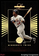 1994 Leaf Limited Gold All-Stars #9 Kirby Puckett 5963/10000 TWINS