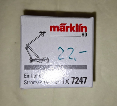 Märklin 7247 Einholmstromabnehmer mit Befestigungs Schraube NEU/OVP
