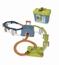Thomas Friends Toy Train Track Set, Percy s Connect Build Track Bucket