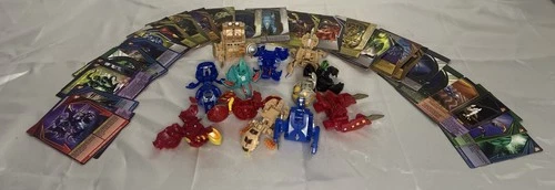 VINTAGE Bakugan Battle Brawlers Lot Mixed Bundle, Cards and Bakugans