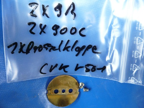 Kawasaki  ZX9R ZX900 C  1x  Drossel Klappe Ventil Valve Butterfly Carburetor