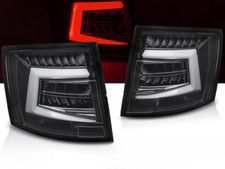 Paar Rückleuchten Skoda Octavia 3 Kombi ab 2016 bis 2020 Full LED Bar Schwarz...