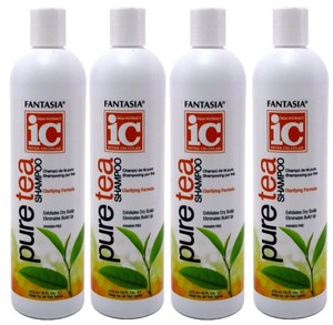 Fantasia Ic Pure Tea Natural Hair Shampoo Exfoliates Dry Scalp 16