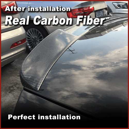 Alerón trasero de carbono alerón labio del alerón maletero se adapta a Audi A5 S5 2012-16 - Imagen 5 de 11
