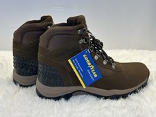 Bota de trabajo y seguridad Goodyear Montana-P marrón resistente al deslizamiento talla 10 nueva con etiquetas