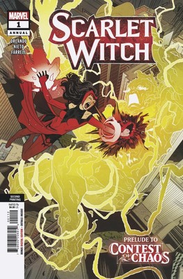 Scarlet Witch Annual #1 2nd Printing Carlos Nieto Variant NM