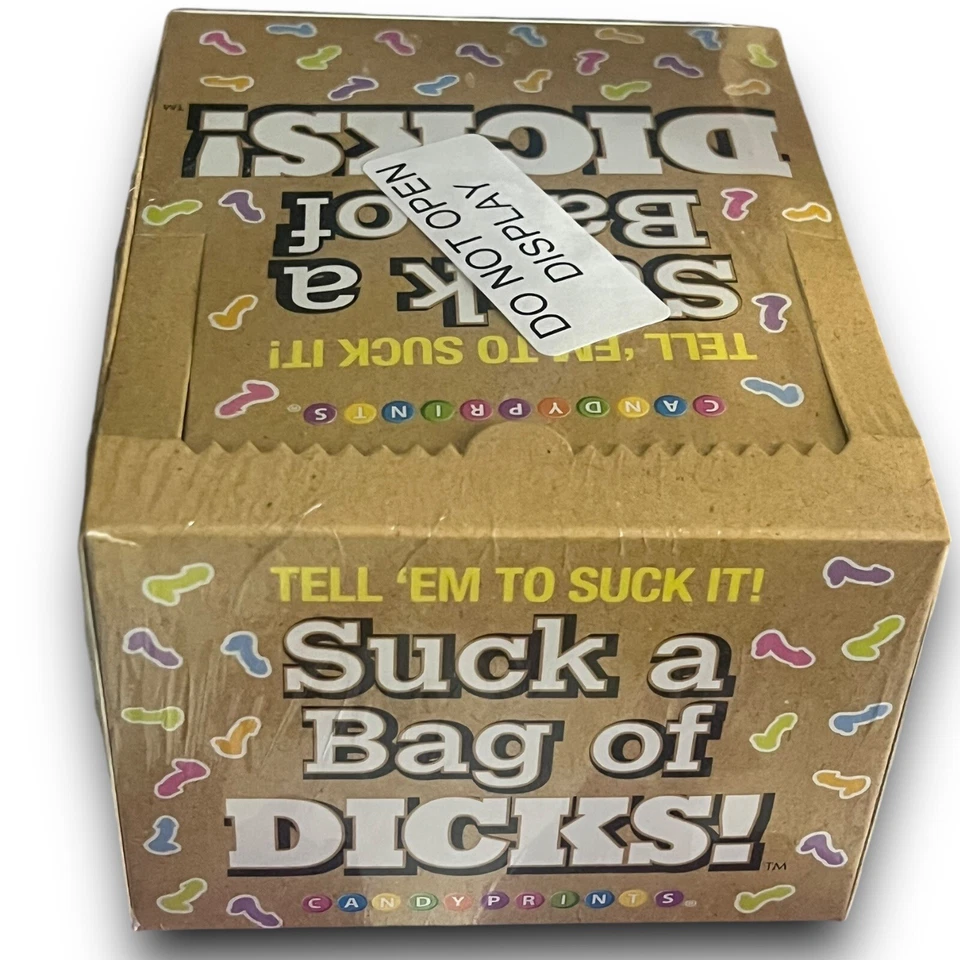 Impresiones de caramelo chupar una bolsa de pollas sabores surtidos 100 bolsas por mostrador exhibición Foto 4 de 4