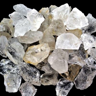 Bergkristall Edelsteine roh Madagaskar Ø 30 - 60 mm Wassersteine Heilsteine