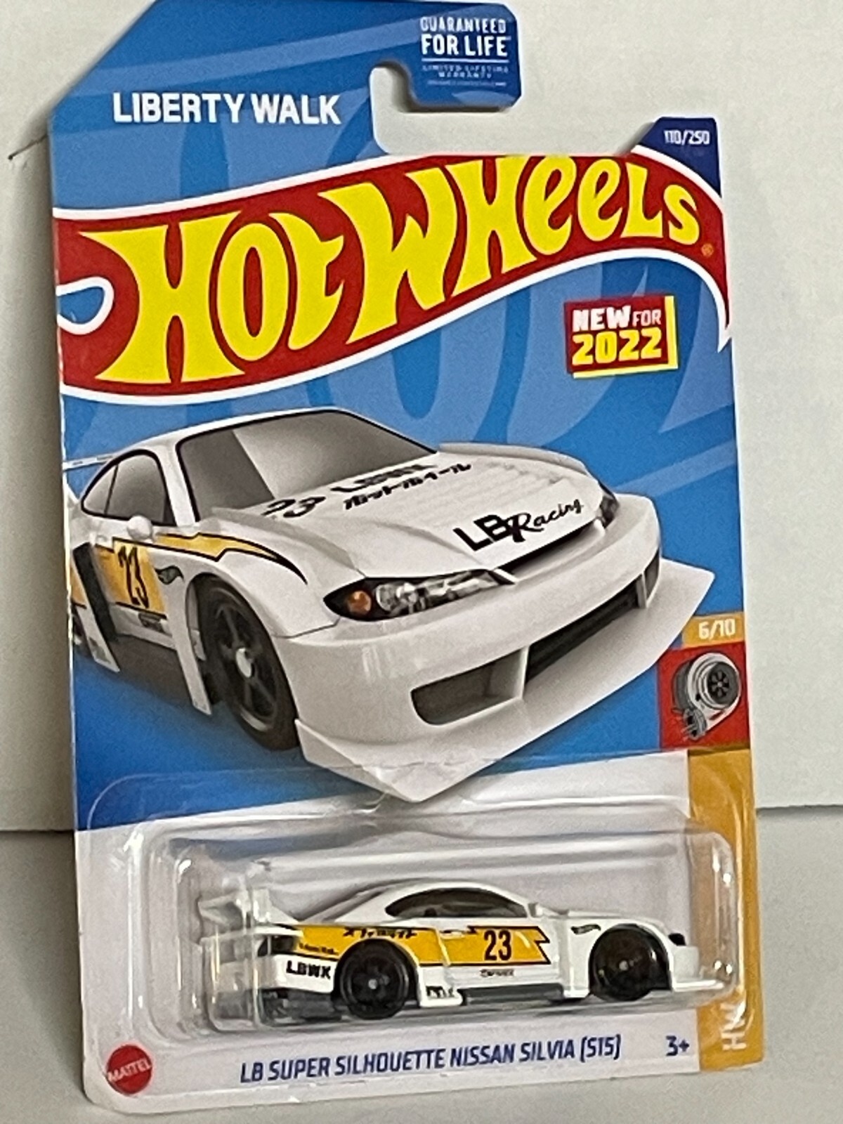 2021 Mattel Hot Wheels Die Cast LB Super Silhouette Nisssan Silvia S15 LBWK #23