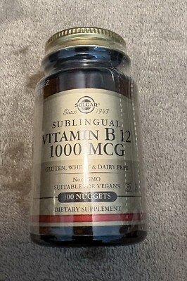 Solgar Sublingual Vitamin B 12 1,000 mcg 100 Tabs