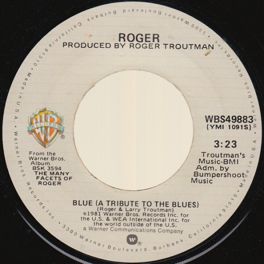 Roger Troutman - Do It Roger - Warner Bros. Records - WBS49883 - 7