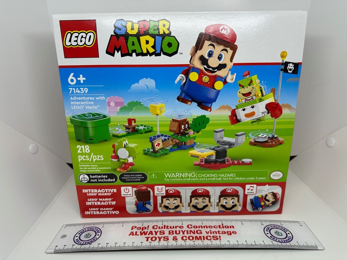 Lego Nintendo Super Mario Adventures With Interactive Lego Mario