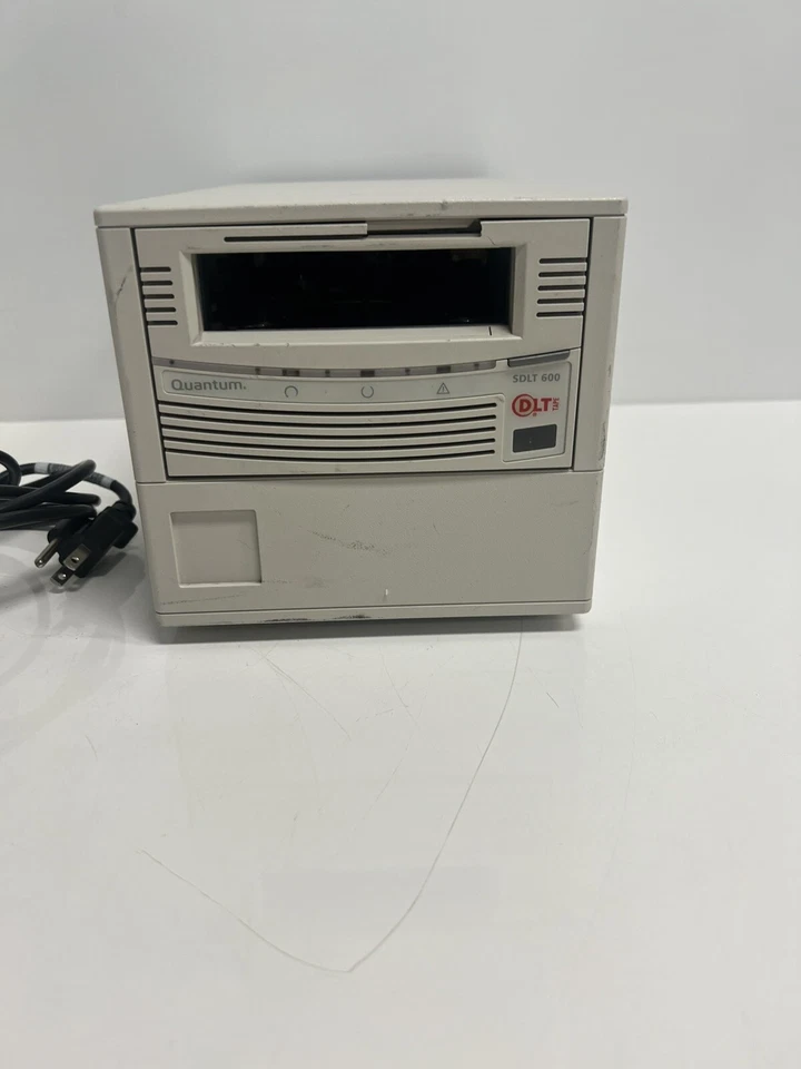 Quantum SDLT 600 External Tape Drive TR-S34BX-YF LVD SDLT600 - Image 3 of 4