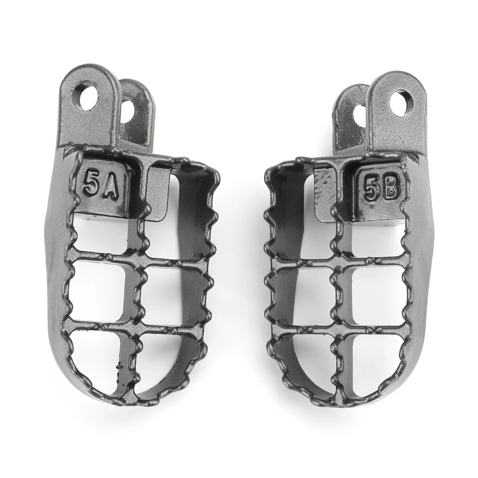 Foot Pegs Fit For Honda XR250/400 XR350R XR600R XR650L XR650R CR80 MB - Image 4 of 4