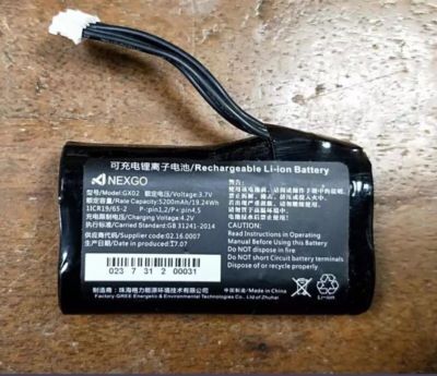 NEW Rechargeable Battery For NEXGO GX02 5200mAh 1ICR19/65-2 3.7V