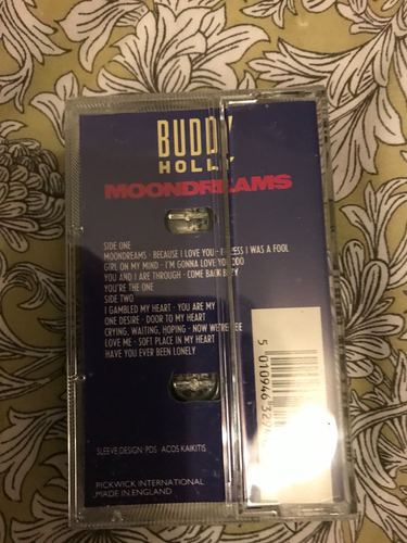 RARE SPECIAL LIMITED EDITION BUDDY HOLLY 3 CASSETTE BOX SET,NU 04722,3 ALBUMS - Picture 15 of 20