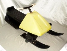 Vintage Coleco Snowmobile ~ Ride on Childs Kids Toy Snow Sled