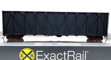 HO EXACTRAIL EP-80107-3 GUNDERSON 7466 WOOD CHIP GONDOLA UNDECORATED