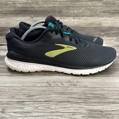 Brooks Adrenaline GTS 20 Mens 12.5 Black Running Shoes  display picture 1