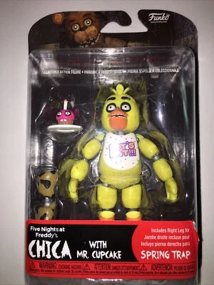 🔥🐥🔥🐥FUNKO Five Nights at Freddy's CHICA with Mr. CUPCAKE-springtrap - Image 1 of 2