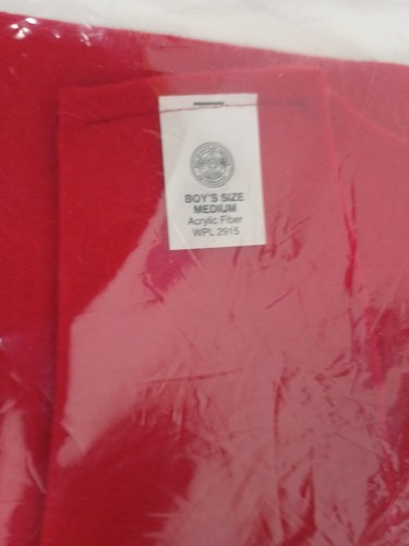 Boy Scouts Cub Scout Uniforme Parche Rojo Chaleco Juvenil Med Nuevo - Imagen 4 de 5