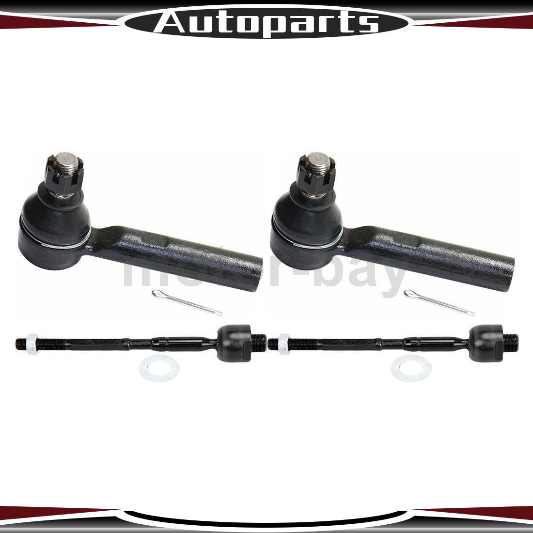 JPN Front Inner & Outer Tie Rod Ends Set Of 4 – For Toyota 4Runner 2003-2009, OE Spec, Lifetime Warranty