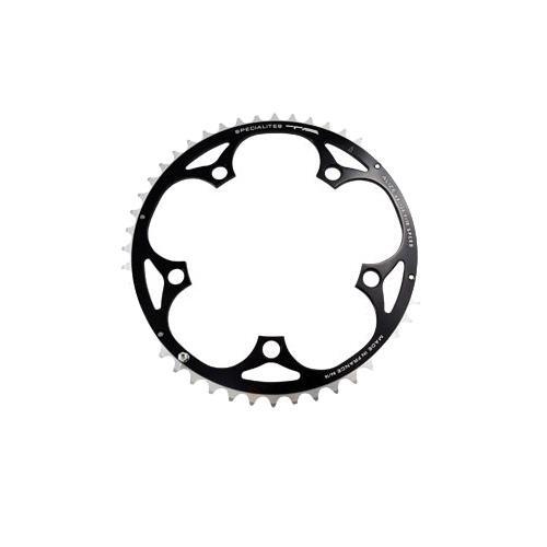 Plateau vélo de route 130mm 48dts noir pour résoudre les sauts de chaîne mécaniques