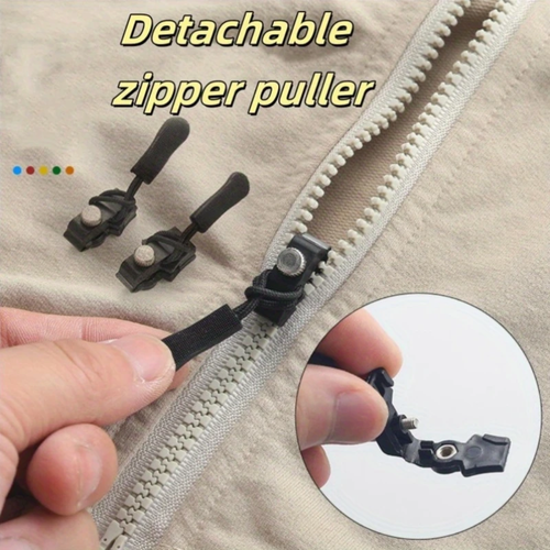 Zipper Zip Slider Fix Repair Instant Kit Universal Rescue Replacement 6/12Pcs Uk - Picture 3 of 10