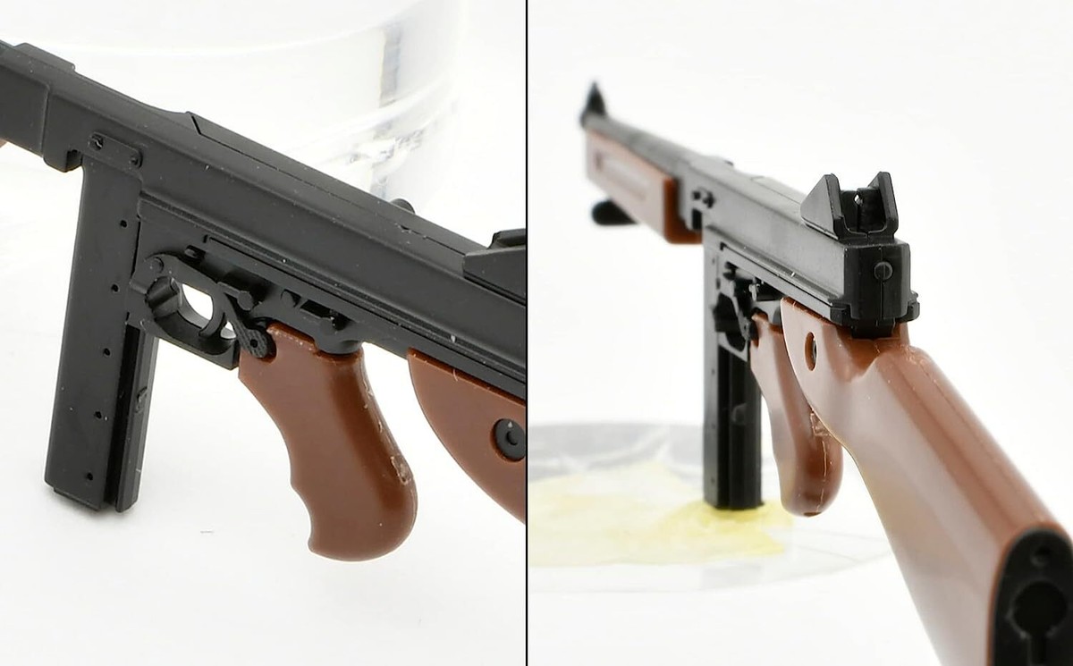 Little Armory Study1942 LA088 Thompson M1A1 type plastic