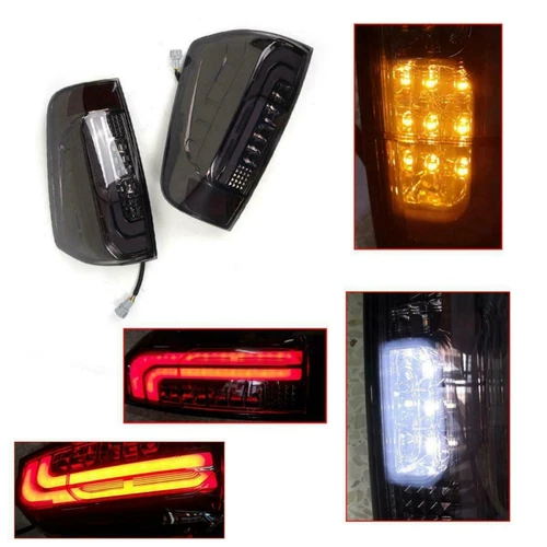 2x Smoked Rear Tail Light Brake Lamp Fit for Nissan Navara NP300 D23 2015-2019 - Picture 6 of 14