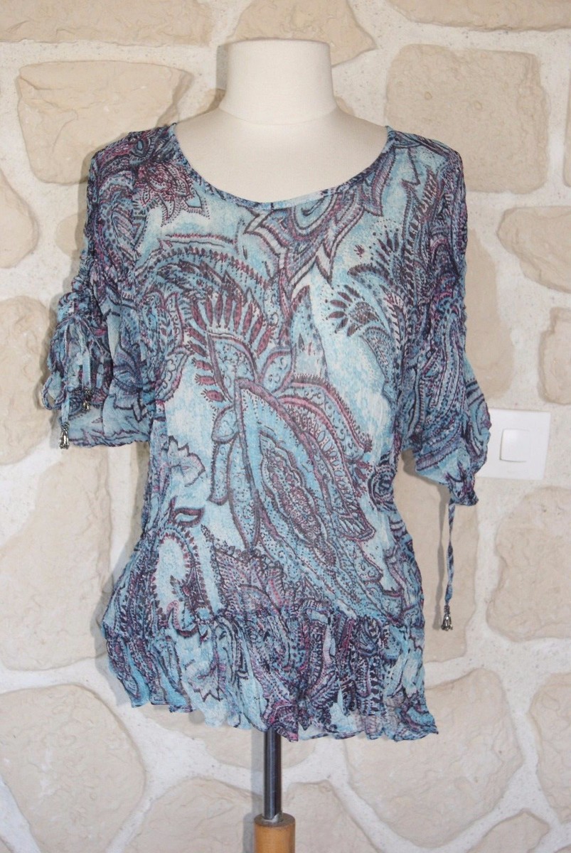 Jupe Turquoise Neuve - Marque Eva Kayan - Taille 40 - En Polyester - Avec étiquettes