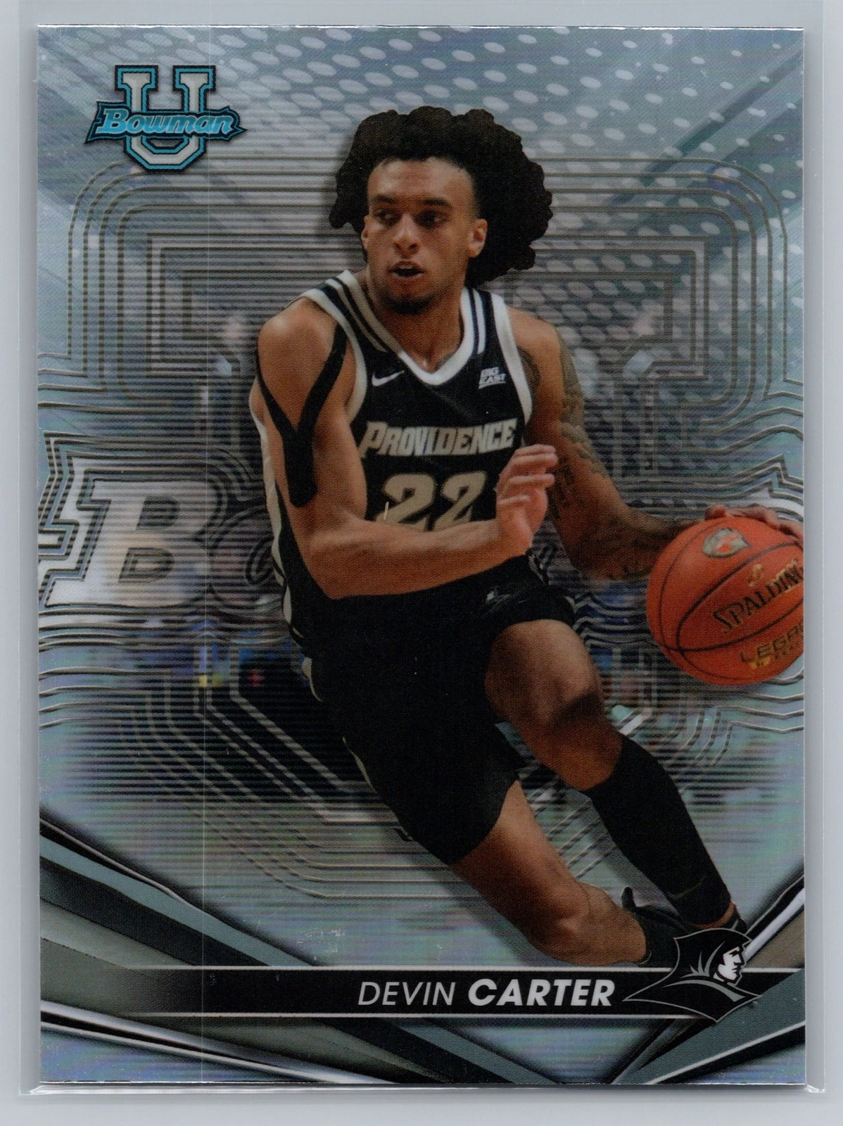 Devin Carter trading card