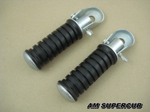 Yamaha YL2 YL1 YCS1 YA6 YA7 YB80 YB100 PILLION FOOT REST REAR A PAIR - Picture 5 of 5