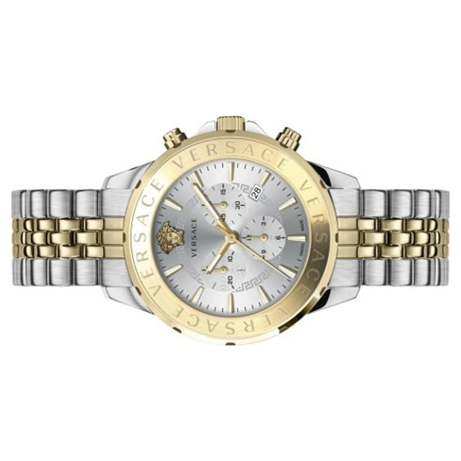 Versace Orologio Uomo Orologio Cronografo Signature VEV601623 Acciaio Inox