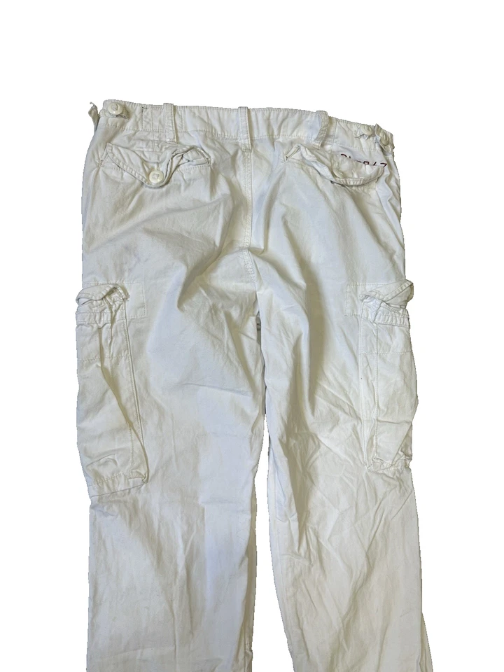 Мужские брюки-карго Polo Ralph Lauren военные белые RL-067 размер 34 Mil- j-4883A - Изображение 3 из 4