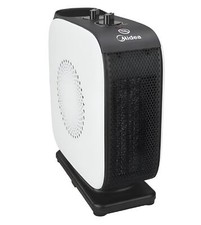 Midea Keramik Heizlüfter 1500 Watt 2 Stufen oszillierend Überhitzungsschutz NEU