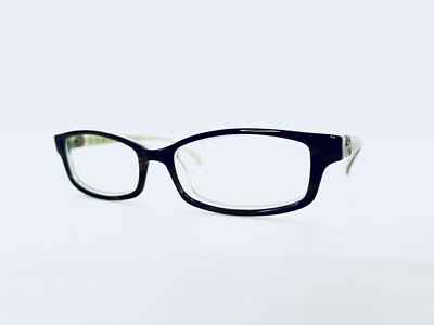 Kate Spade Brown Wood Tortoise Rectangular Glasses Elisabeth