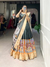 New Latest Dola Silk Stylish Lehenga Choli With Dupatta For Indian Function Wear