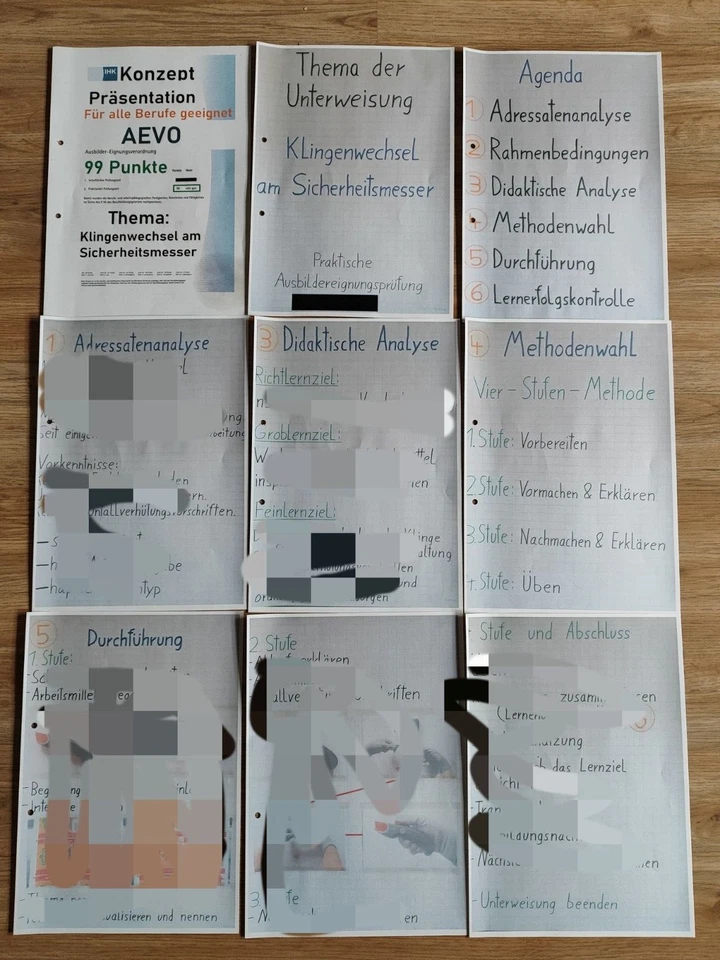 AEVO Prüfung 99 Punkte Note 1 Präsentation Konzept Handout ADA Schein Ausbilder - Bild 2 von 3